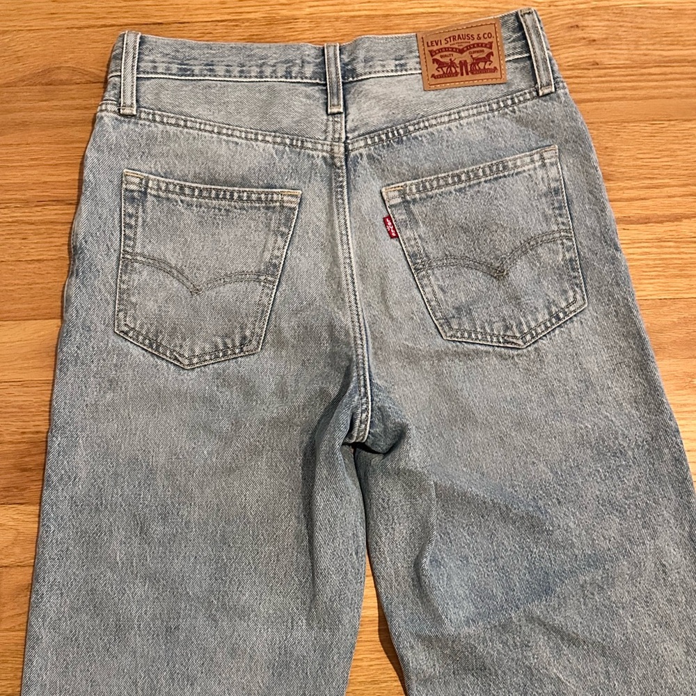 Levi’s 94 Baggy Jeans Size 26 Medium wash - Picture 3 of 5